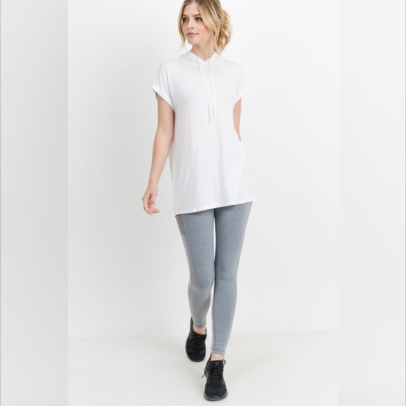 Highwaist Essential Leggings with Mesh Pockets - Picture 6 of 8